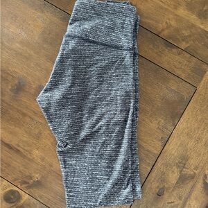Lululemon Athletica Black and Gray Leggings